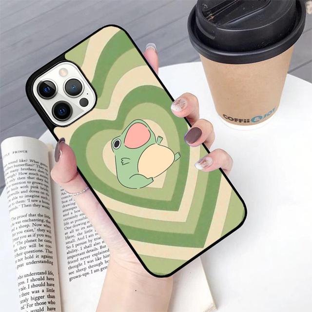 Süße Cartoon-Frosch-Handyhülle Für Apple iPhone 17 Air Pro Max Plus Hülle Für iPhone 17 Air 14 15 16 13 12 Max Abdeckung