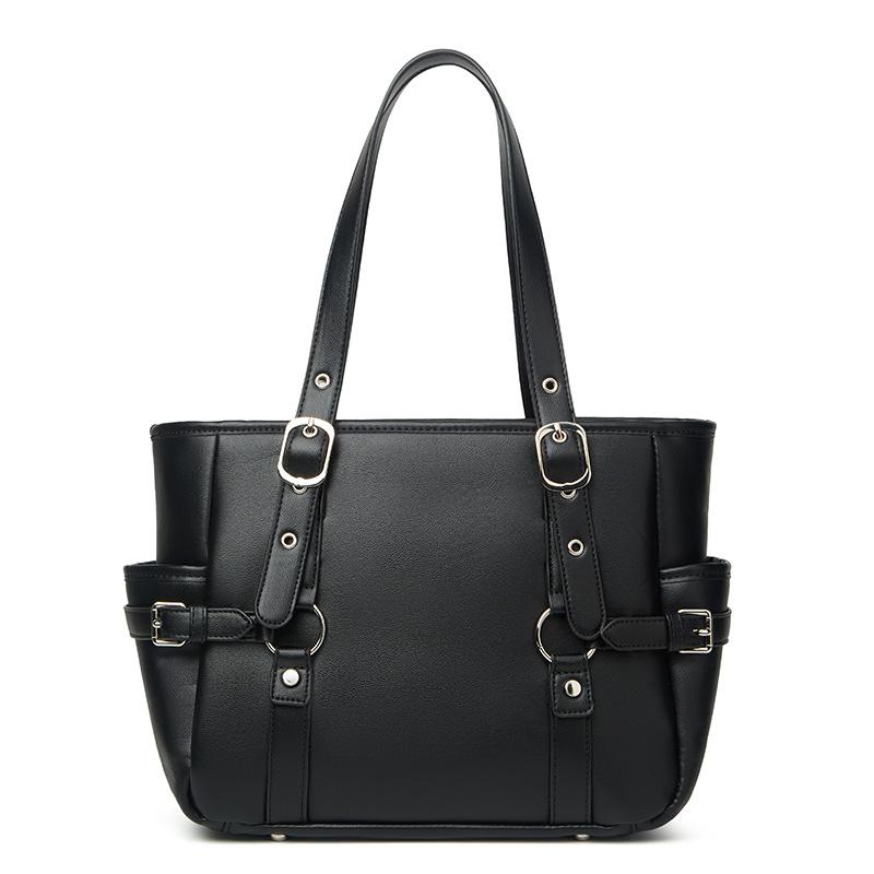 Fashion High Sense Large Capacity Simple Women'S Bag New Commuter Fashion Versatile Portable Shoulder Bag