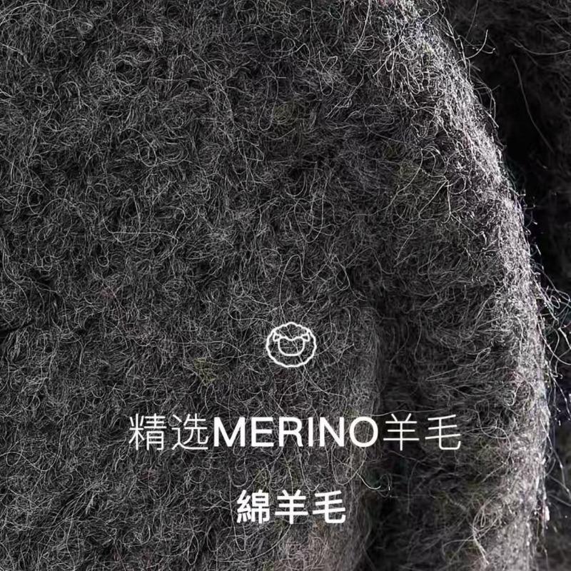 Premium cold hat women's autumn and winter big head circumference retro stacking hat showing face small wool hat curled thin