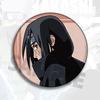 Naruto Anime Badge Pin Set Shiny Film Button Collectible Merchandise Gift for Fans Cosplay Brooch Accessory Kakashi Itachi Neji