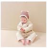 Babykoi Baby Clothes Long Sleeve Romper Spring Autumn Winter Clothes Newborn Thick Cotton Coveralls Baby Girls Preparing for Maternity Gift Plain