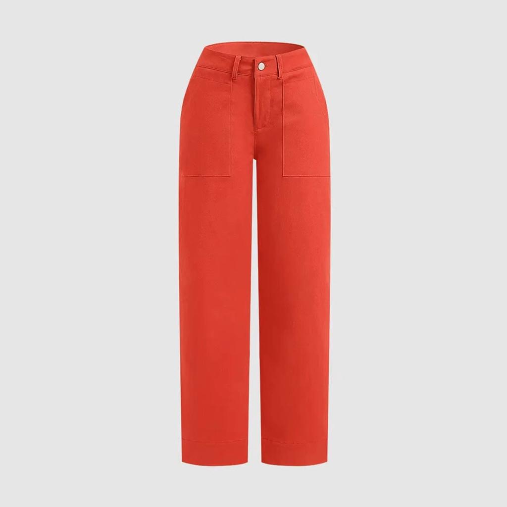 Women's Jeans Casual Fashion Trend Straight Tube Micro Flared Casual Jeans