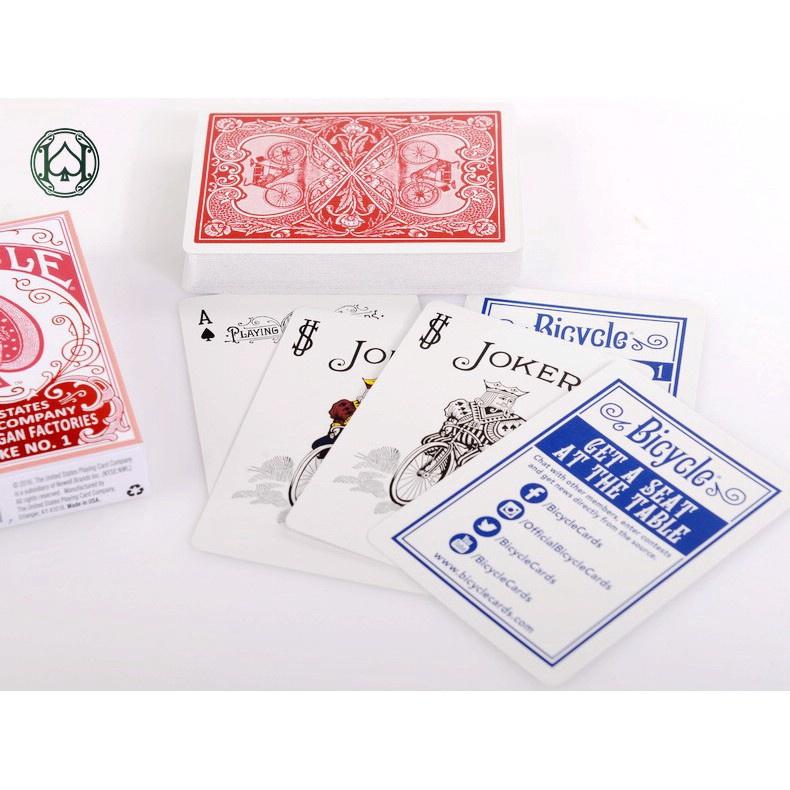 Bicycle AUTOBIKE No.1 Playing Cards Blue/Red Retro Deck Card Games Magic Tricks