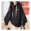 Navava Men Embossed Loose Fit Long Sleeve Hoodie Nt1979