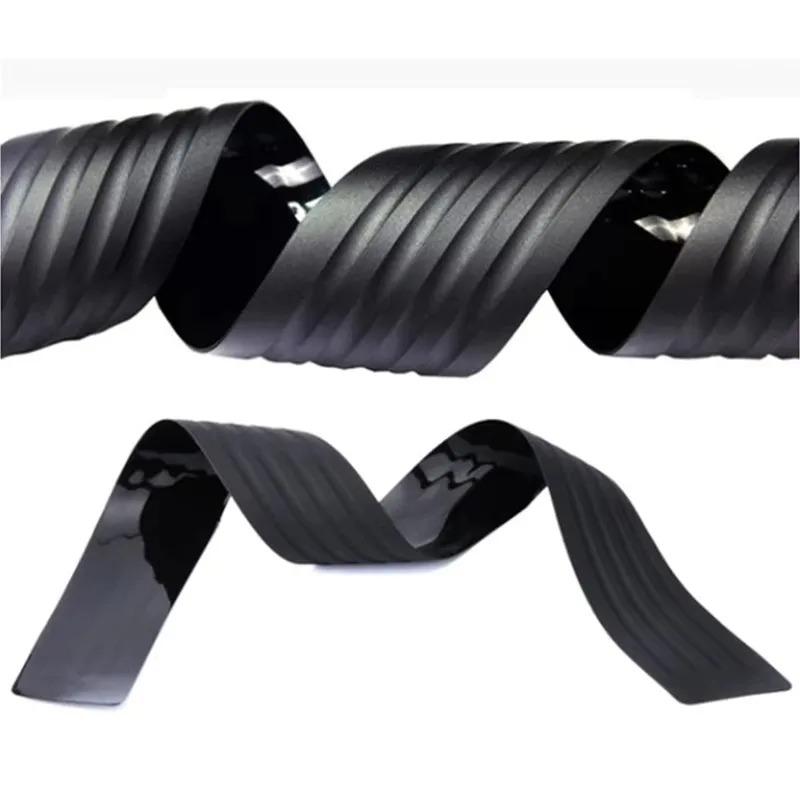 Rear bumper guard plate PVC rubber guard plate strip, car trunk door frame guard plate, bumper reinforcement decoration