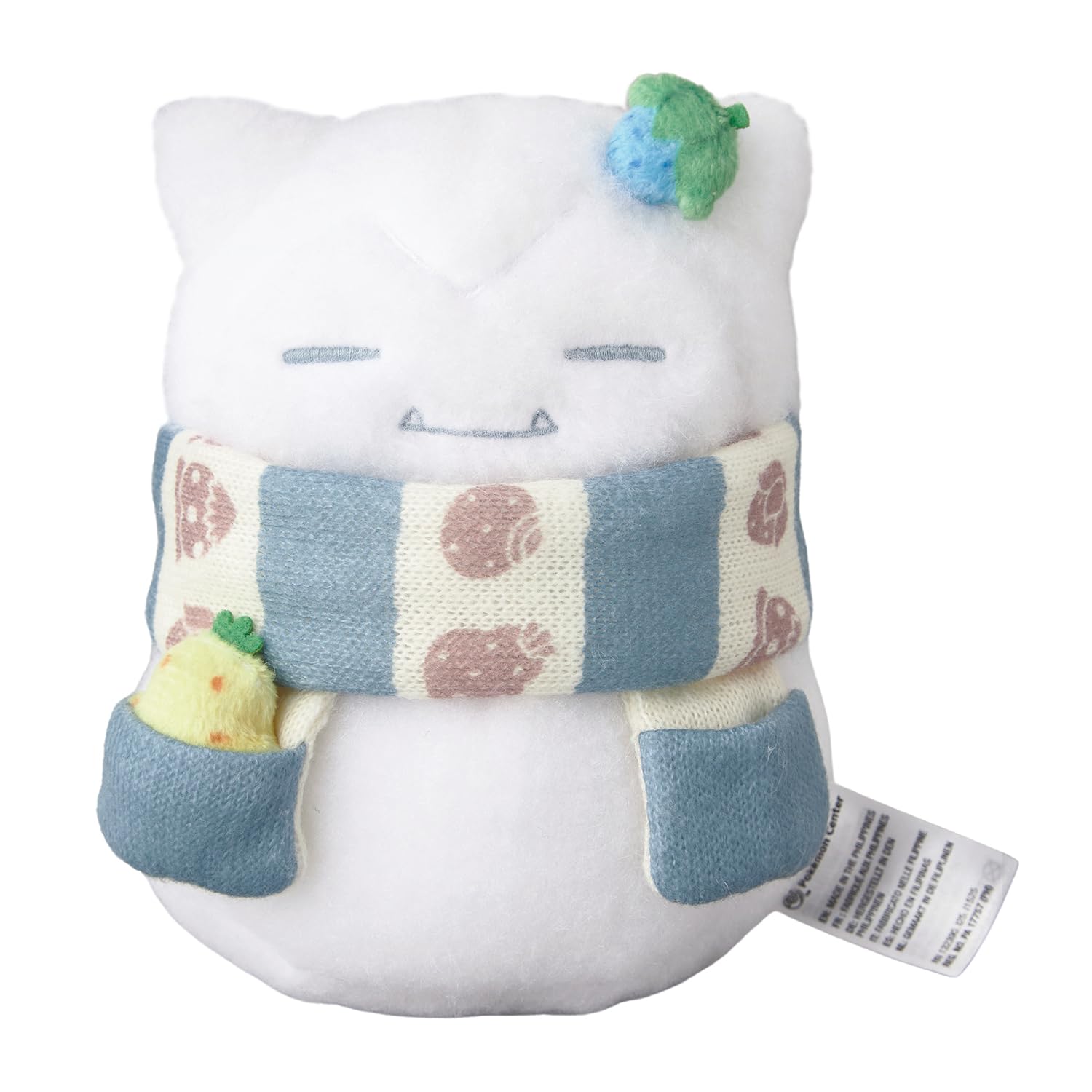 Pokémon Center Original Plush Toy: Snorlax Snowman