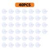 10/20/30/40/50pcs Outlet Covers Baby Proofing Safety Child Secure Electric Plug Protectors with Hidden Handle Square Socket