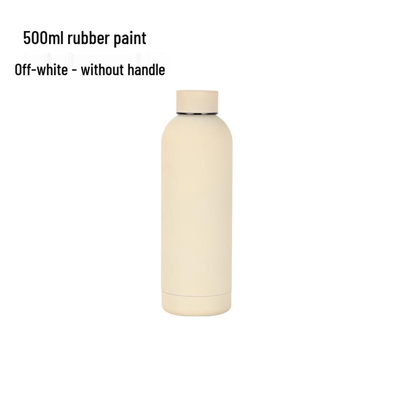 750ml Nerezová termoska - Přenosná, Matná, S malým hrdlem, pro venkovní sporty a do auta