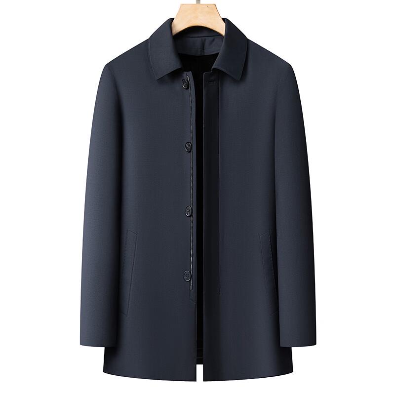 IMAGINEX Men's Premium Wool Blend Mid-Length Down Parka