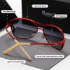 QueenSeven Unisex Μεταλλικά Πόλαριζέ Γυαλιά Ηλίου Κάμπια, Μοντέρνα Εξωτερικού Χώρου για Οδήγηση, UV400