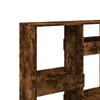 Room Divider Smoked Oak 100x33x135 cm Engineered Wood