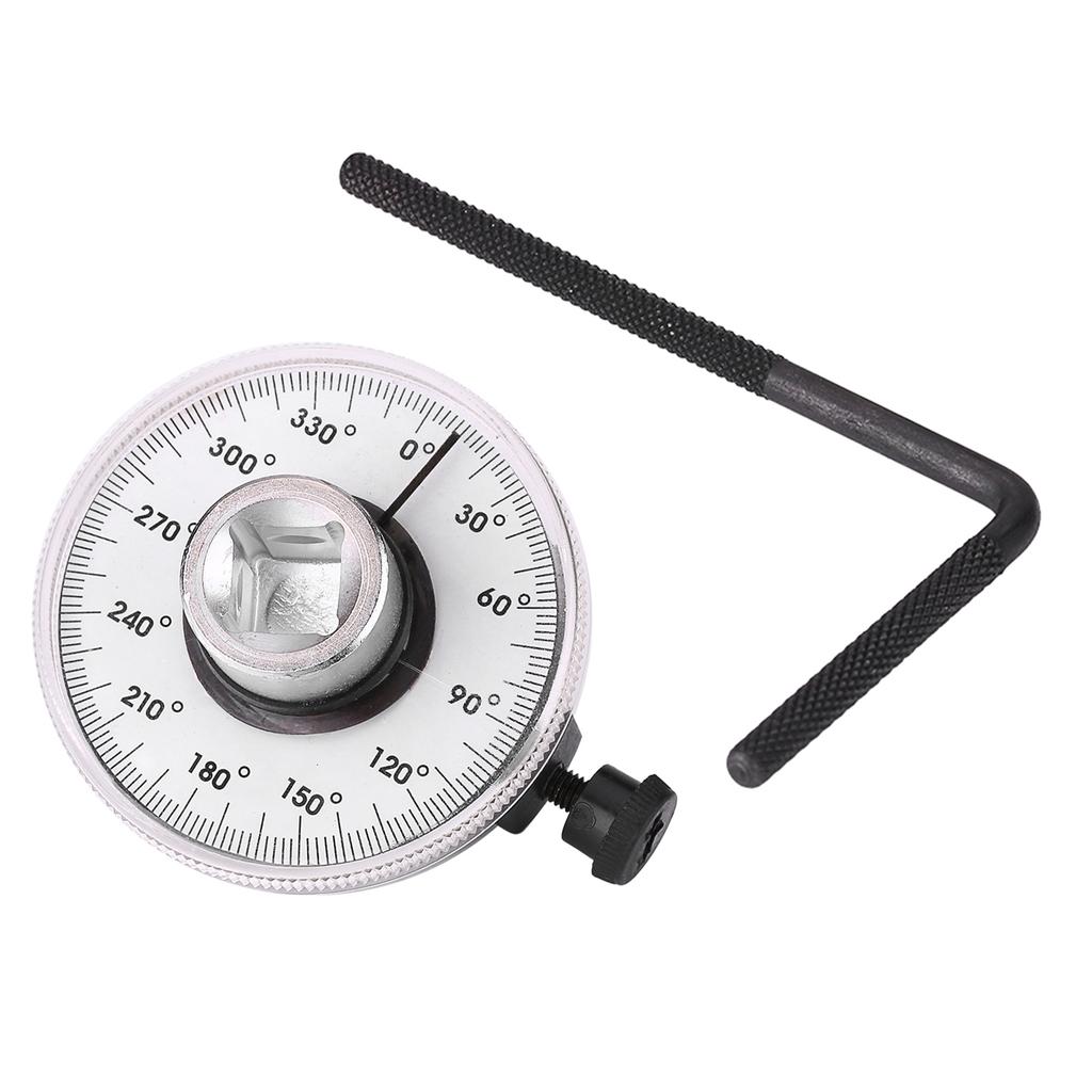 1 2 Inch Adjustable Drive Angle Torsion Wrench Measure Car Gauge Tool Set 360 Degree Angle