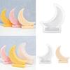 Moon Candle Silicone Mould Moon Shaped Resin Molds DIY Baking Molds for Eid