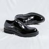 Fashion Patent Leather Business Casual Shoes for Men Thick Soles and Bright Tops Fashion Spring Autumn Designer Derby Shoes Men