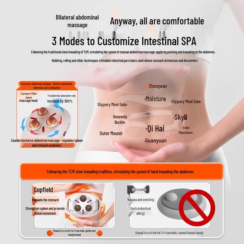 Kopfi Bianstone Heated Abdominal & Waist Massager