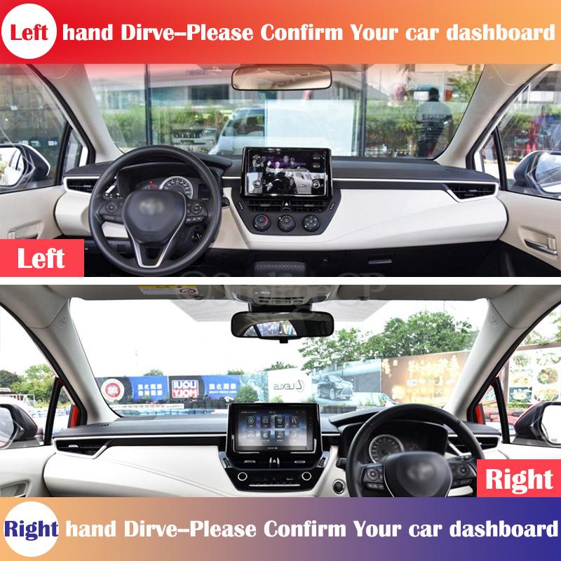 for Toyota Corolla E210 210 2019 2020 Anti-Slip Dashboard Cover Protective Pad Car Accessories Sunshade Carpet