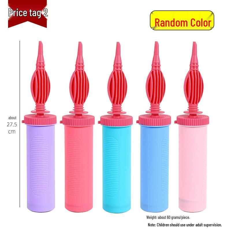 Latex Aluminum Balloon Pump: Manual Inflatable Air Pump for Balloons and Swimming Rings