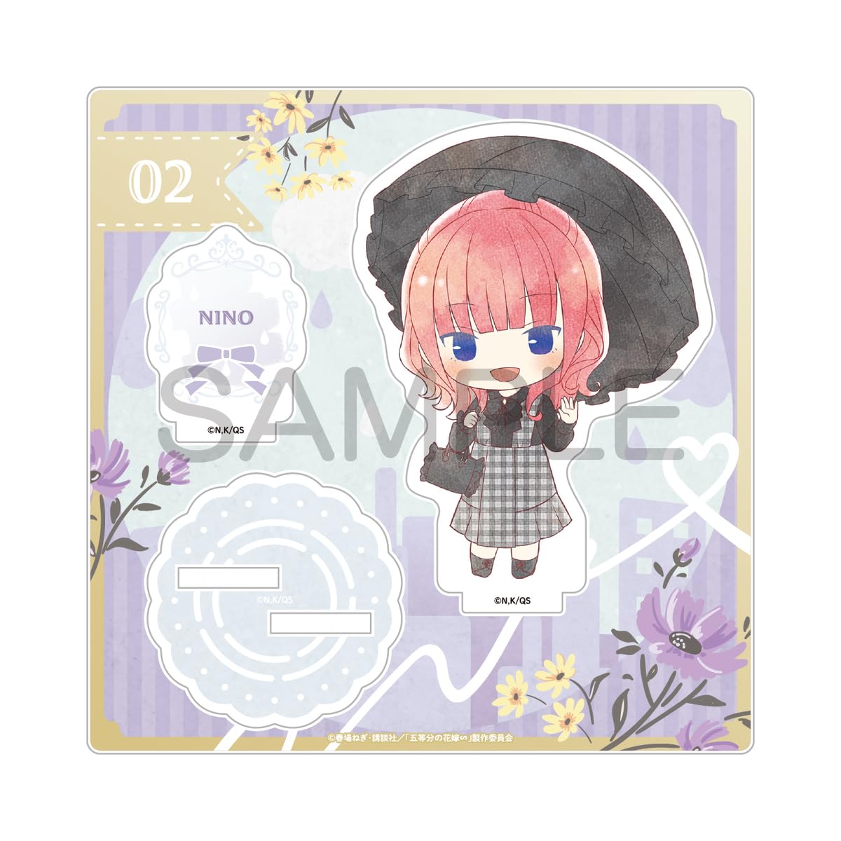 

Algernon Product The Quintessential Quintuplets Umbrella Acrylic Stand Nakano Nino