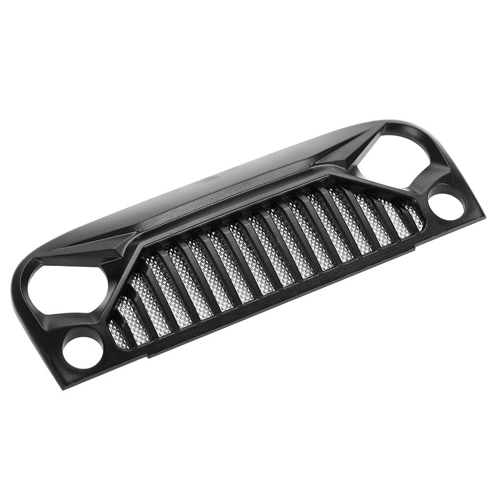 Nylon Angry Eyes Grille Body 1:10 Car Front Accessory Set for Jeep Wrangler Crawler