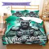 connor mcgregor Pattern Bedding Quilt Set Quilt Cover Pillowcase Home Decoration Birthday Gift (1 * duvet cover + 2 * pillowcase, without core)
