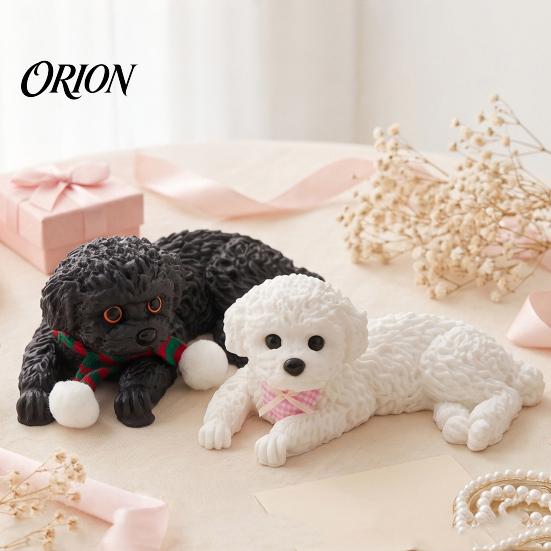 Decorative Puppy Statue Dog Stress Relief Toy with Anti-slip Mat, Squeeze for Decoration Car Dashboard Desktop Decor, Anti-Anxiety Pet Sensory