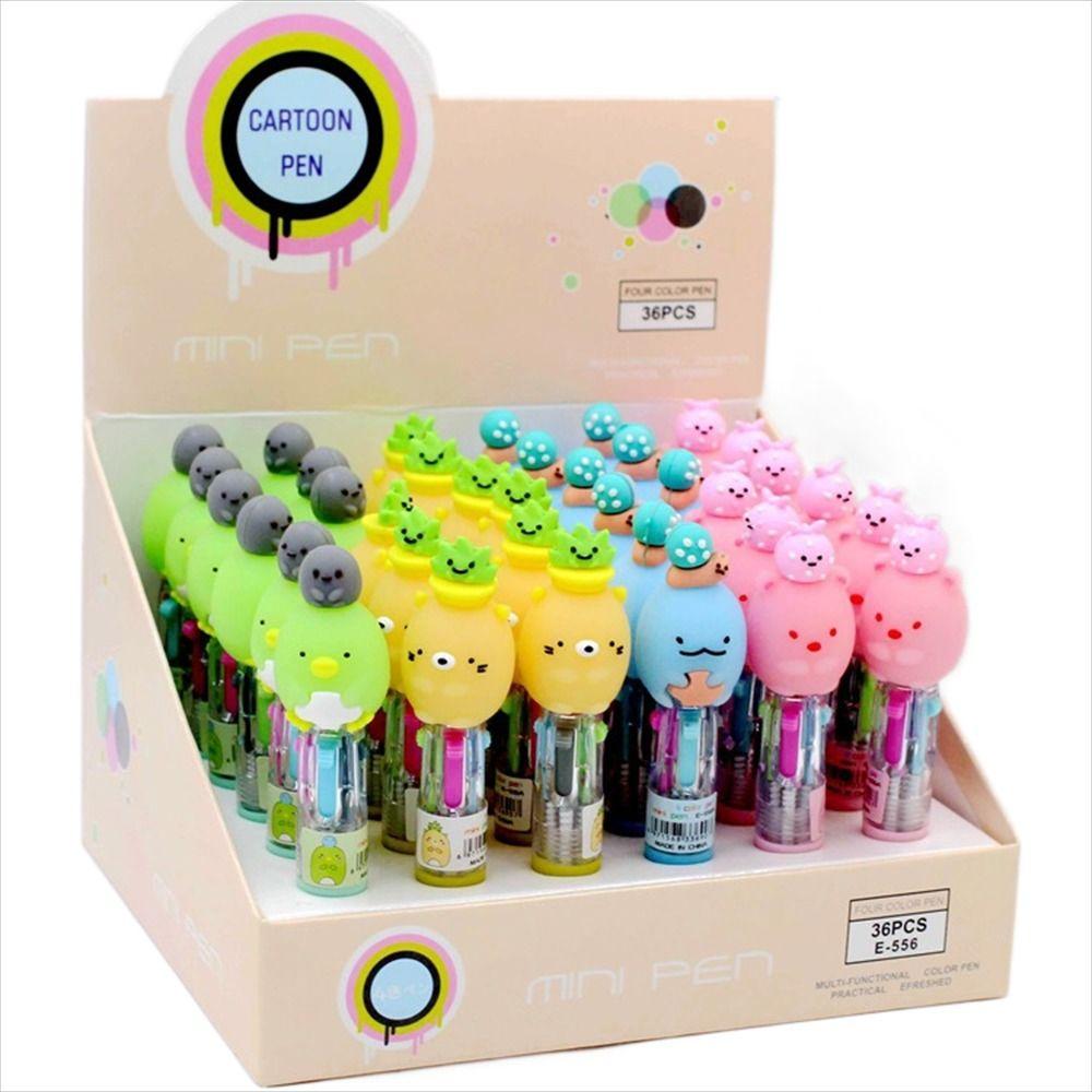 

Office for Kids 0.5mm Friend Gift Student Cartoon Ballpoint Pen Pocket Pens Colorful Pens Ball Pen