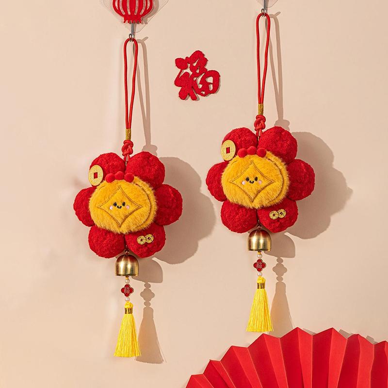 Chinese New Year Decorations 2026 Lunar New Year Decoration Spring Festival Hanging Accessories Year of The Horse Door Ornament