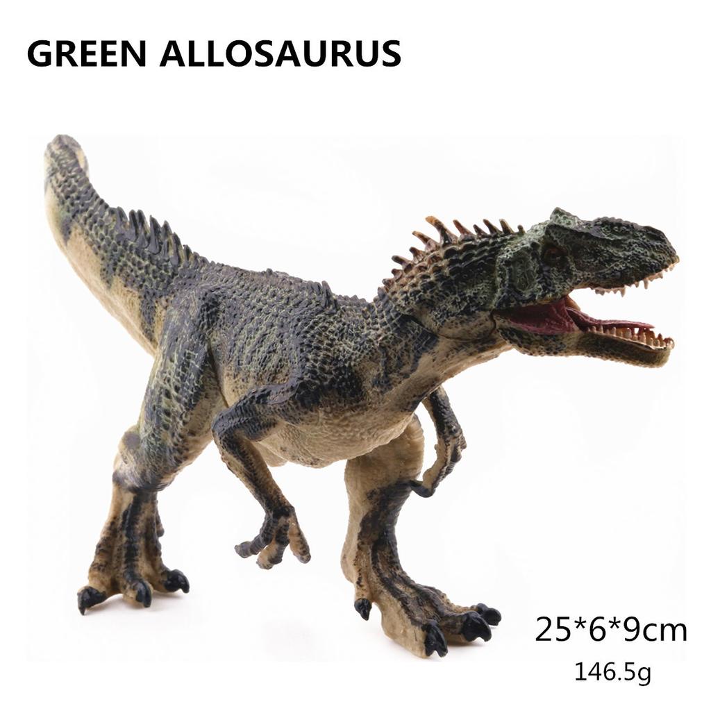 Solid Plastic Dinosaur Model Dinosaur Allosaurus Animal Model Toy
