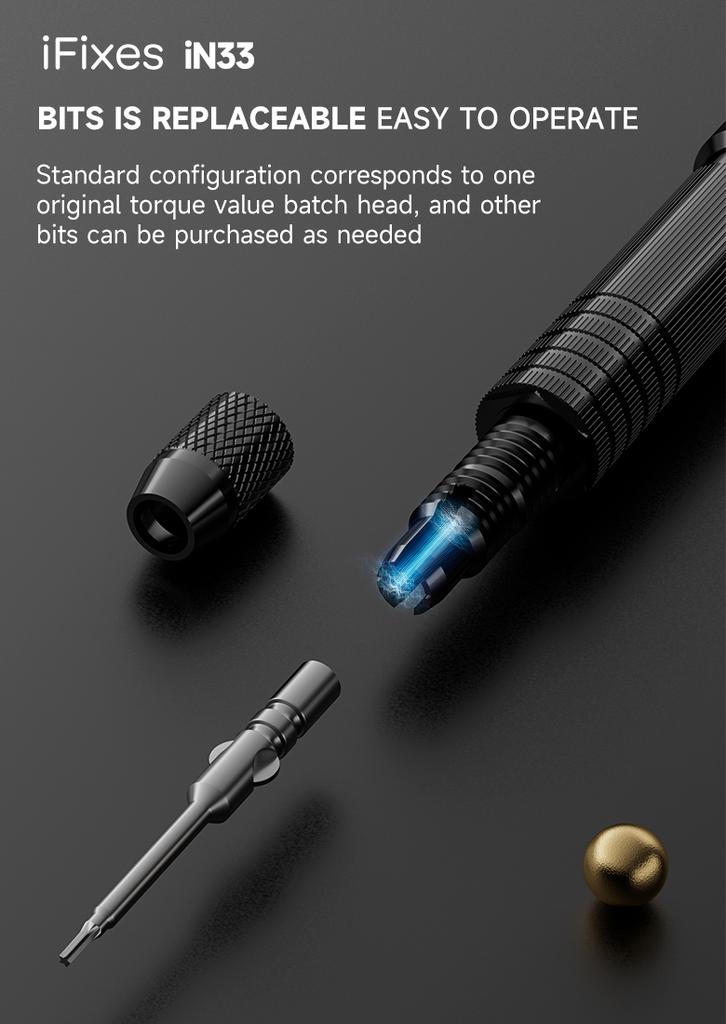 iFixes iN33 Factory Fixed Torgue/Precision Torque Screwdriver/Mobile repair screwdriver