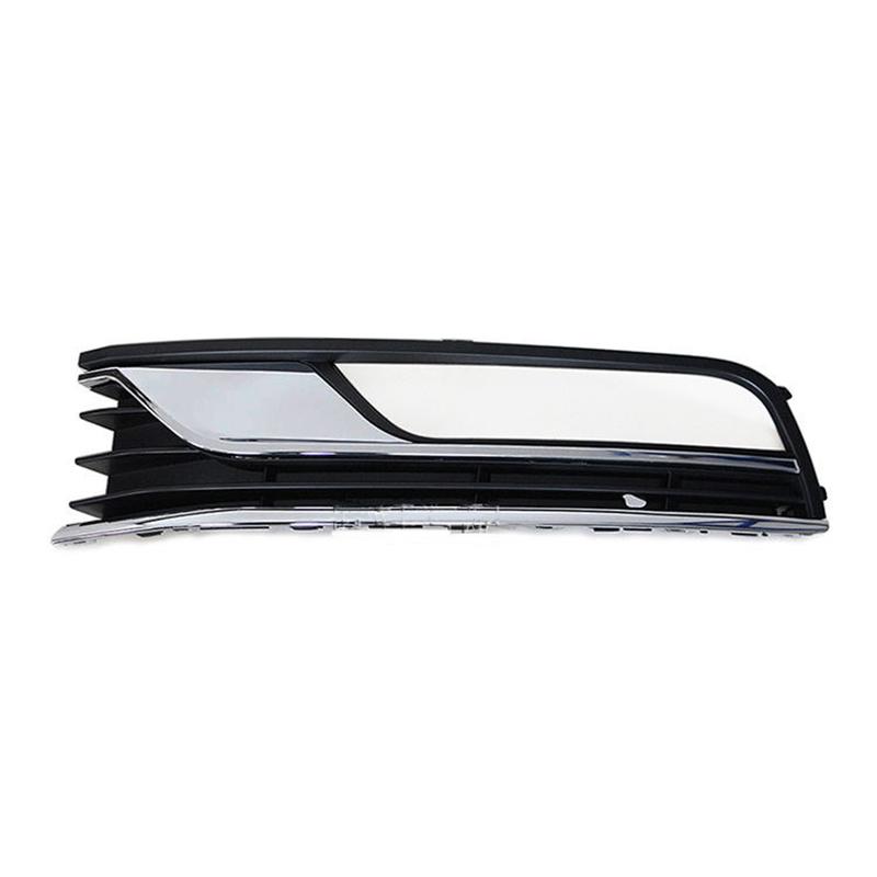Auto Front Left Right Bumper Fog Light Lamp Chrome Grill for VW Passat B7 2012 2013 2014 2015 2016 3AD853665 3AD853666