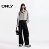 Only Women's Summer Cool Dropped Shoulder Long Sleeve Short Shirt