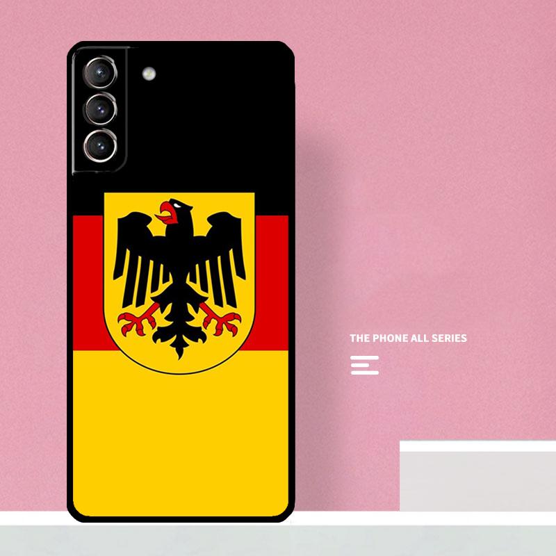 Germany Flag Emblem Phone Case For Samsung Galaxy S25 Ultra S20 S21 S22 S23 S24 Plus S9 S10 S24 FE Cover Coque