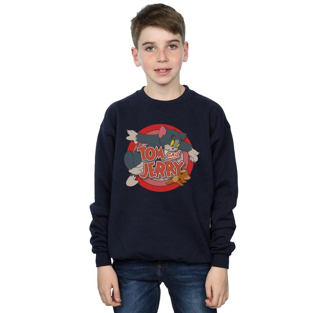 Tom and Jerry Klassisches Catch-Sweatshirt für Jungen
