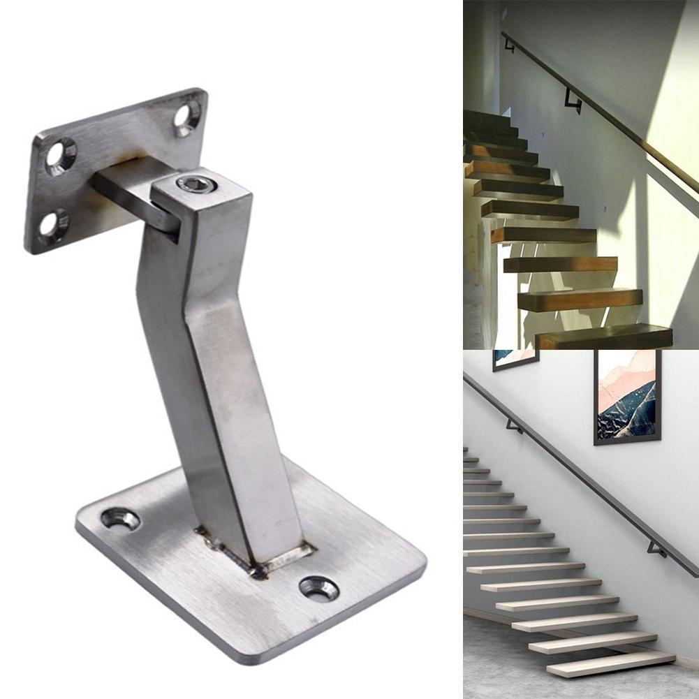 Stainless Steel Handrail Bracket for Stairs with Contemporary Design Resistant To Acid Moisture and Rust for Long Term Use