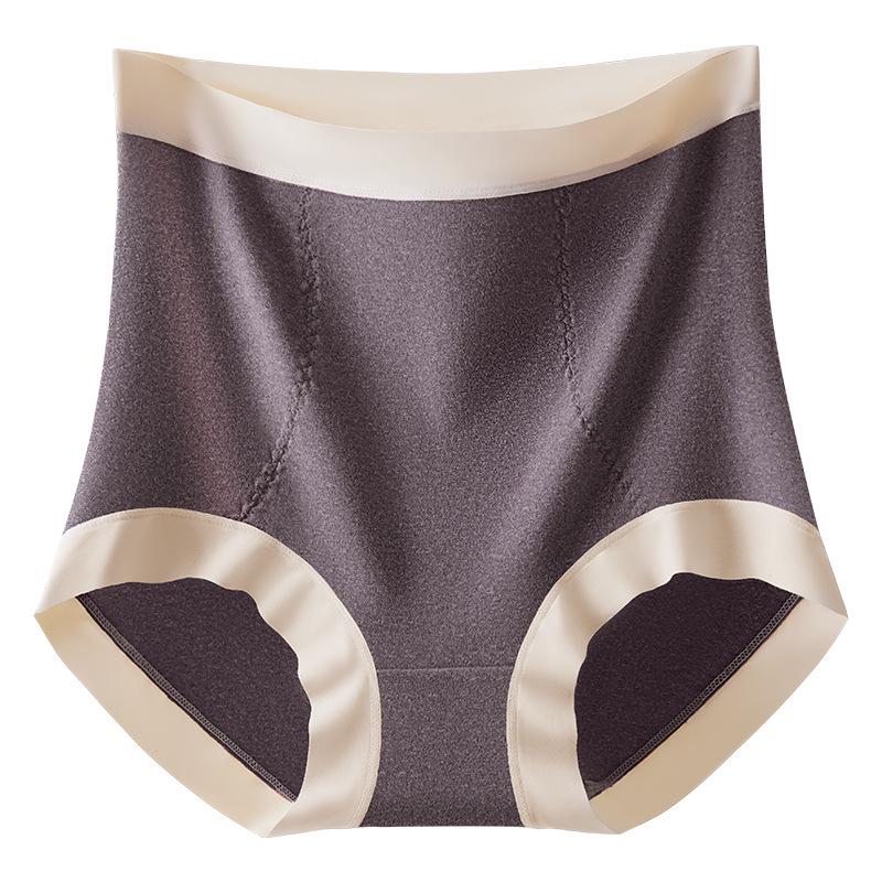 2025 Women's High-Waisted Warm Underwear: Cold Protection, Tummy Control, Butt Lifting, Antibacterial Crotch, Winter Briefs