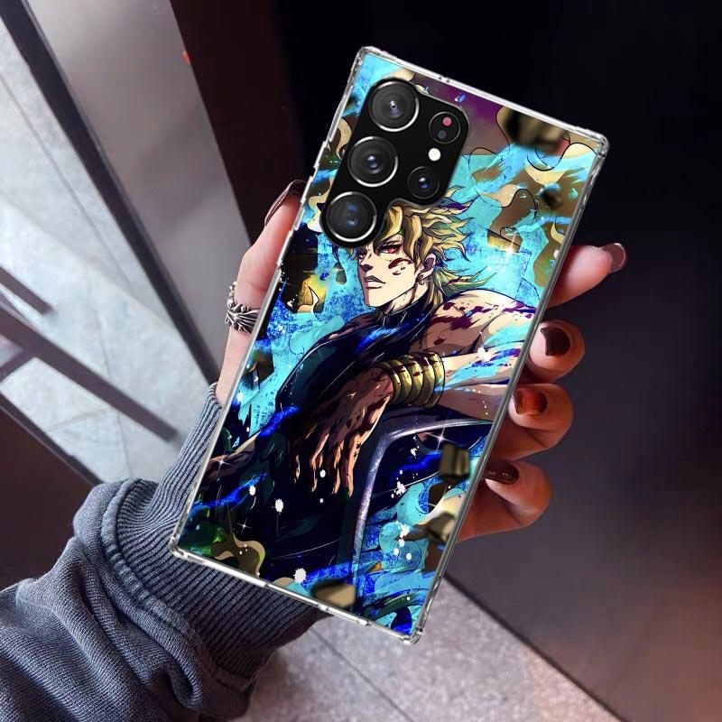 Custodia per Telefono JoJo Adventure Dio Diego Brando Per Samsung Galaxy S23 S24 S25 Edge S26 Ultra S22 + S21 Plus S20 FE Cover Silicone Pr