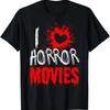 New I Love Horror Movies Best Design Great Idea T Shirt S 5xl