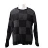 XL Knit Black cotton/Nylon Mens
