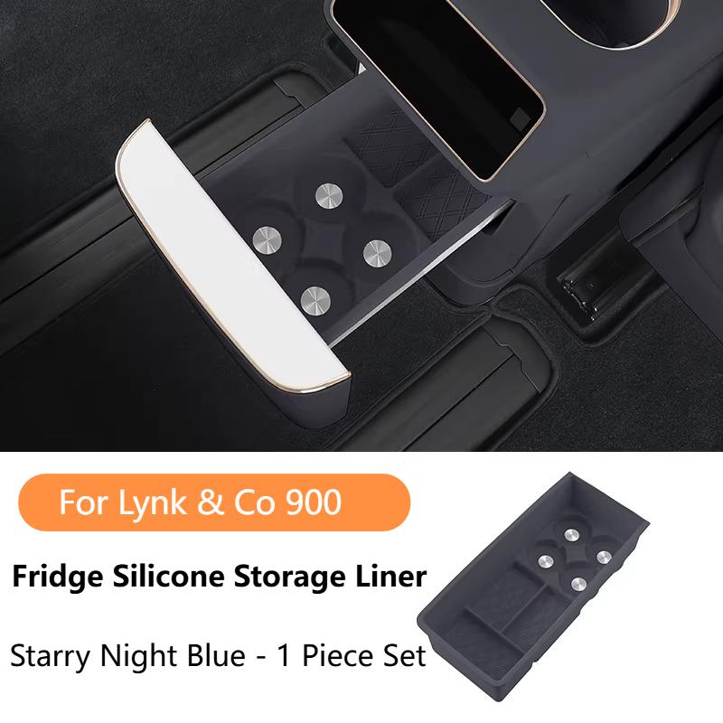 For Lynk&Co 900 2025-2026 Refrigerator Mat Silicone Cup Holder Interior Decor Accessories