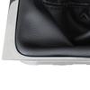 VW Passat B6 05-10 Gear Shift Knob Black + Black Gaiter with Chrome Frame, 6-Speed