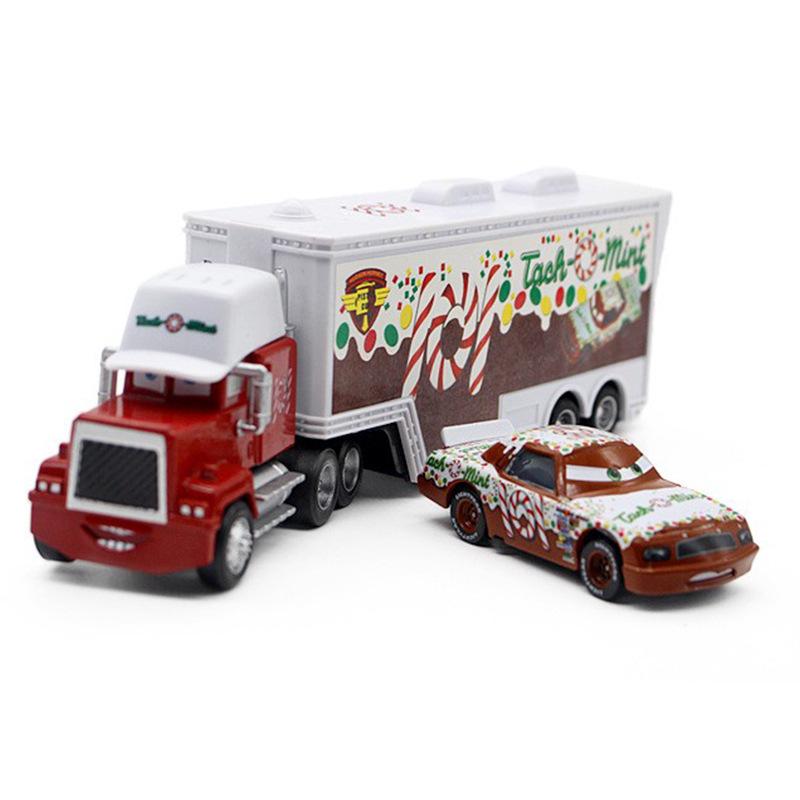 Mack Truck & Race Car Alloy Toy Set for Kids