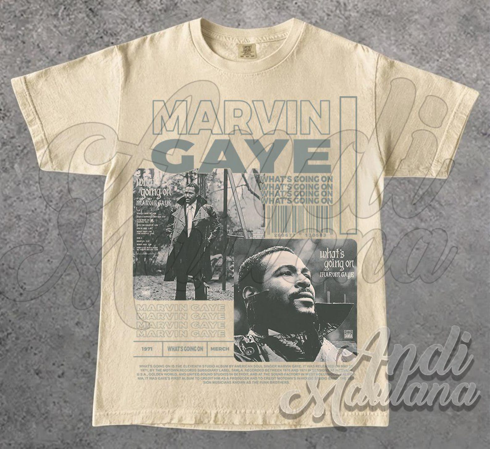 Marvin Gaye What s Going On Singer-Songwriter and Musician Limited Unisex Softstyle T-Shirt XL