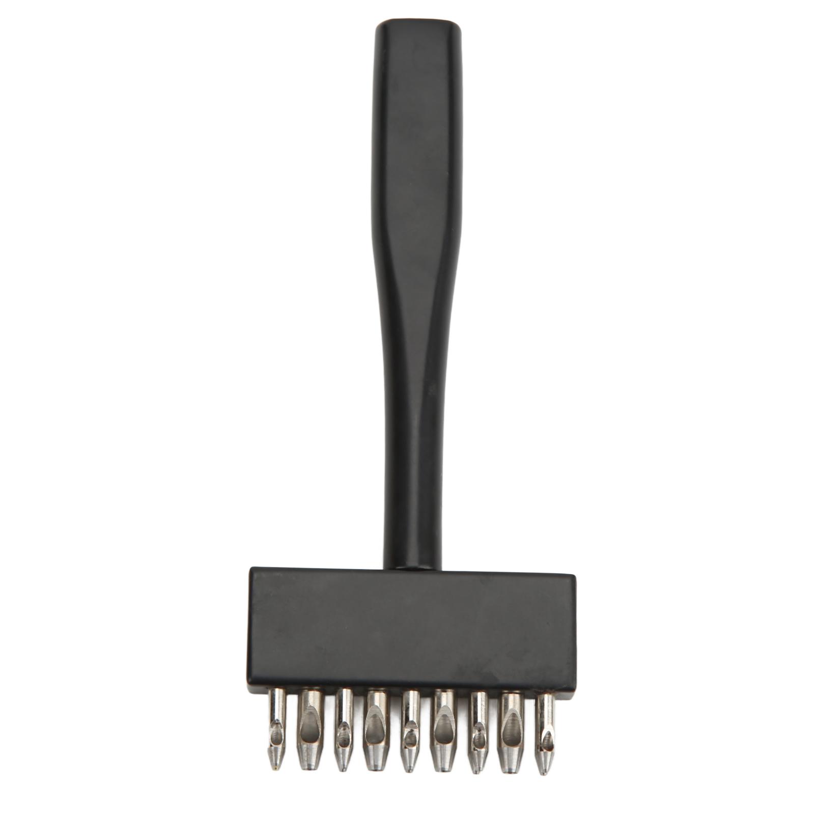 

Дырокол для кожи в стиле Буллок с глянцевой ручкой, ударопрочный сплав, материал для самостоятельного изготовления и шитья