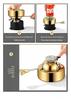 304 Stainless Steel Single-Person Hot Pot with Inflatable Gas Stove for Home, Commercial, and Camping Use