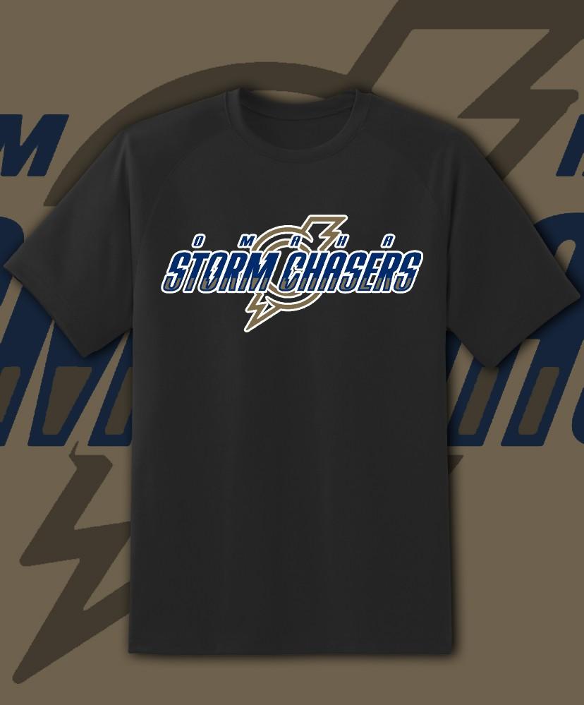 Omaha Storm Chasers Milb Team Logo T-Shirt Jugend M - Erwachsener 6Xl Schneller Versand!