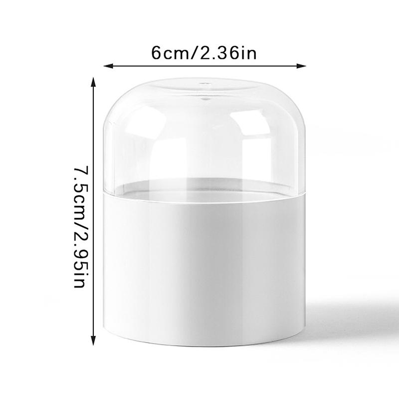 Beauty Egg Aufbewahrungsbox Trockenbox Schwammquaste Trockengestell Hülle Tragbarer Schwammständer Makeup Blender Puff Halter Mit Abdeckung