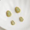 Gold-Plated Jade Gourd Beads Bracelet for DIY Jewelry and Necklace Making