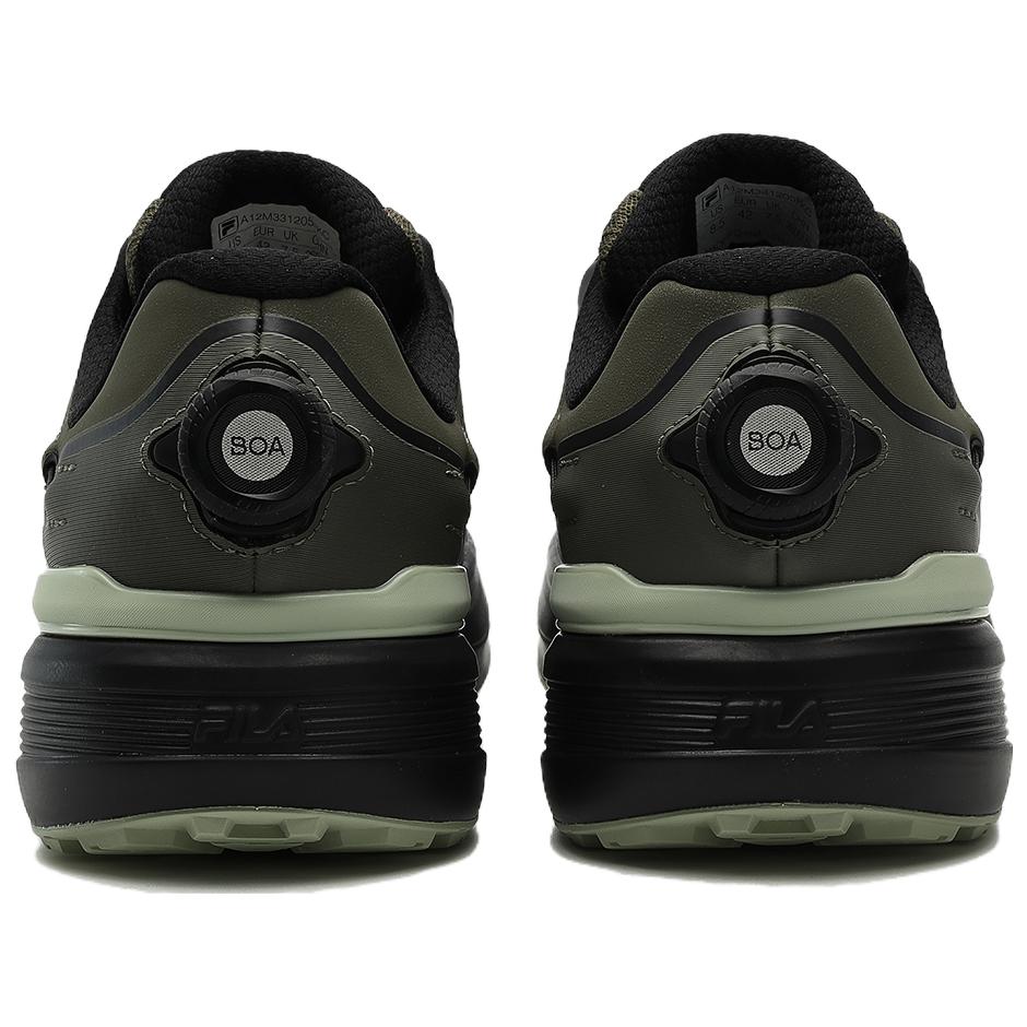 Fila Lynx Boa Atr Comfortable Durable Lightweight Fabric Synthetic Leather TPU Shock Absorption Low Top Running Shoes Men Sneaker A12M331205FKC