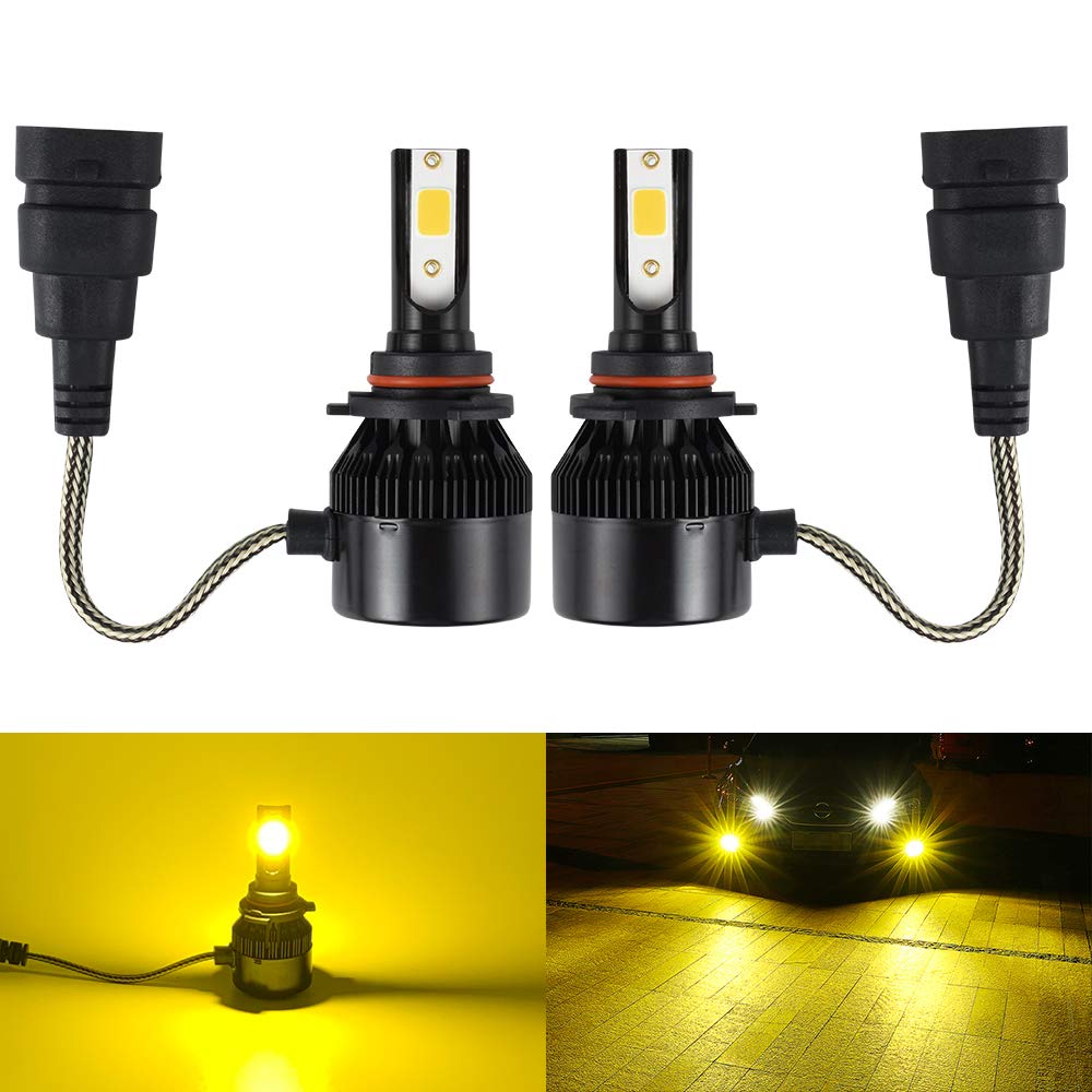 Catland HB4 9006 LED mlhové světlo, Žluté, 12 V, Auto LED mlhové světlo/přední světlo, LED