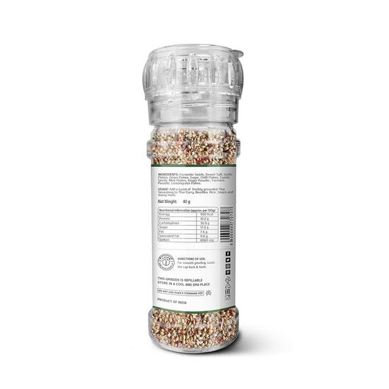 LUNN Thailändsk Kryddkvarn | 40 Grams | Kvarn (Paket om 2)